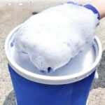 double sided microfiber hand glove duster (Mix Color) - Neckline Detail by Nari Haat, Indian ethnic wear, women cloth...