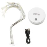 108 LED Birch Fairy Lamp – 8 Modes, USB/Battery, Home Decor - Back View by Nari Haat, Indian ethnic wear, women clo...