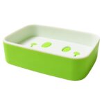 Portable Travel Soap Dish Box – Cute Cartoon Smile Face Draining Container - Sleeve Design by Nari Haat, Indian eth...