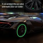 Tyre Valve Caps Luminous Glow Car Tire Valve Cap Covers vaal cap (100 Pcs Set) - Closeup Embroidery by Nari Haat, Ind...