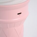 Ice Cream Cone Shape Air Freshener Humidifier (1Pc / Pink) - Closeup Embroidery by Nari Haat, Indian ethnic wear, wom...