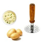Pavbhaji Masher – Strong Kitchen Tool for Mashing Pavbhaji & Vegetables - Full Detail by Nari Haat, Indian ethnic w...