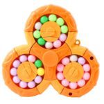 Aditi 3-in-1 Interactive Spinny Twist Puzzle Ball Toy - Sleeve Design by Nari Haat, Indian ethnic wear, women clothin...