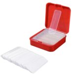 60-Piece (Approx) – Double-Sided Transparent Adhesive Stickers - Sleeve Design by Nari Haat, Indian ethnic wear, wo...