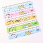 Premium Cute Cartoon Plastic Ruler Set for Kids (5 Pc) - Sleeve Design by Nari Haat, Indian ethnic wear, women clothi...