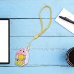 Mini Cartoon Chick-Shaped Push Pop Fidget Toy with Hanging Strap (1 Pc) - Closeup Embroidery by Nari Haat, Indian eth...