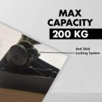 Adjustable Heavy-Duty Fridge and Washing Machine Stand Base Trolley 50x50 cm - Full Detail by Nari Haat, Indian ethni...