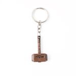 Metal Hammer Shape Keychain (1 Pc) - Sleeve Design by Nari Haat, Indian ethnic wear, women clothing, designer suit
