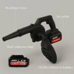 Multi-Purpose Home and Garden Air Blower Kit with Collection Bag for Easy Cleaning - Fabric Detail by Nari Haat, Indi...