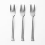 Premium Stainless Steel Dinner Fork - (3 Pc / Set) - Sleeve Design by Nari Haat, Indian ethnic wear, women clothing, ...