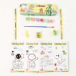 Kids Art & Stationery Gift Set - Sleeve Design by Nari Haat, Indian ethnic wear, women clothing, designer suit