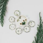 9-Piece Pudding Serving Set – Multi-Purpose Cutlery for Sweets & Food - Sleeve Design by Nari Haat, Indian ethnic w...