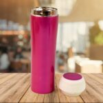 Stainless Steel Travel Water Bottle Approx 300ML(1 Pc) - Full Detail by Nari Haat, Indian ethnic wear, women clothing...