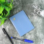 Premium PU Leather Passport Holder with Card Slots (1 Pc) - Closeup Embroidery by Nari Haat, Indian ethnic wear, wome...