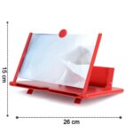 5D HD Mobile Phone Screen Magnifier Amplifier (8.5 Inch) - Back View by Nari Haat, Indian ethnic wear, women clothing...
