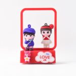 Decorative Love Couple LED Figurine Light (1 Pc) - Sleeve Design by Nari Haat, Indian ethnic wear, women clothing, de...