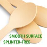 160mm Wooden Spoon – 30 Pcs Pack - Closeup Embroidery by Nari Haat, Indian ethnic wear, women clothing, designer suit