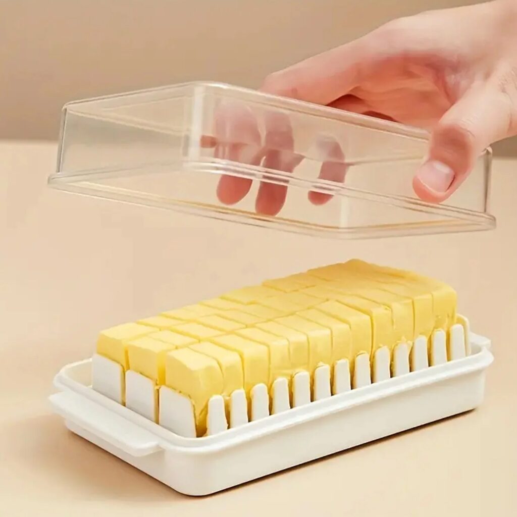 Transparent Butter Slicer Storage Box