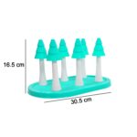 Plastic Glass Stand – Antique Tumbler Holder for Kitchen & Dining Table - Sleeve Design by Nari Haat, Indian ethnic...