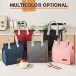 Large-Capacity Lunchbox Bag, Portable Lunch Bag, Insulation Bag (1 Pc) - Back View by Nari Haat, Indian ethnic wear, ...