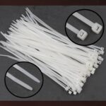 10Inch Nylon Self Locking Cable Ties, Heavy Duty Zip Wire Tie. Pack 100 - Black - Neckline Detail by Nari Haat, India...