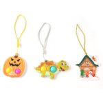 Silicone Push Bubble Fidget Keychain Toy (1 Pc) - Sleeve Design by Nari Haat, Indian ethnic wear, women clothing, des...