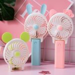Mini Cartoon Style Fan  household and many more for producing fresh air purposes - Fabric Detail by Nari Haat, Indian...