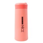 Plastic Vacuum Flask Bottle - (Pink Color / 1 Pc / 400ML) - Sleeve Design by Nari Haat, Indian ethnic wear, women clo...