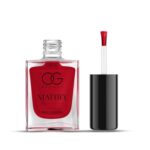 OG Beauty Red Carnival Mattify Nail Paint (10 ML / 1 Pc) - Sleeve Design by Nari Haat, Indian ethnic wear, women clot...