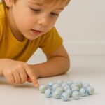 Classic Glass Marbles Pack of Approx 30 Pc - Closeup Embroidery by Nari Haat, Indian ethnic wear, women clothing, des...