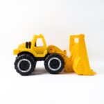 Funwoods Friction-Powered Front Loader / Bulldozer Toy - (1 Pc) - Full Detail by Nari Haat, Indian ethnic wear, women...