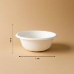 Freshee 240 ml Compostable Bagasse Bowl (10 Pc) - Closeup Embroidery by Nari Haat, Indian ethnic wear, women clothing...