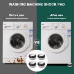 Anti Vibration Pads for Washing Machine,  (4 pcs Set) - Fabric Detail by Nari Haat, Indian ethnic wear, women clothin...