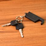 2 in 1 Plastic Keychain with Mobile Stand / Phone Holder (5 Pcs Set / Multicolor) - Front View by Nari Haat, Indian e...