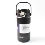 Stainless Steel Vacuum Water Bottle (1000 ML) - Sleeve Design by Nari Haat, Indian ethnic wear, women clothing, desig...