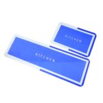 Premium Anti-Slip Kitchen Floor Mat  (1 Set) - Neckline Detail by Nari Haat, Indian ethnic wear, women clothing, desi...