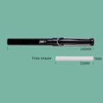 2-in-1 Everlasting Magic Pencil with Replaceable Eraser  (1 Pc / Mix Color) - Fabric Detail by Nari Haat, Indian ethn...