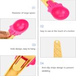 2-Piece Plastic Ice Cream & Watermelon Scooper with Trigger Dipper - Fabric Detail by Nari Haat, Indian ethnic wear, ...