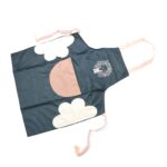 Multipurpose Kitchen Cooking Apron with Front Pocket (1 Pc) - Neckline Detail by Nari Haat, Indian ethnic wear, women...