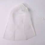 Reusable Transparent Drawstring Mesh Storage Bag (1 Pc) - Sleeve Design by Nari Haat, Indian ethnic wear, women cloth...