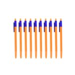 Retractable Ball Pen – Smooth Writing Click Pen with Blue Ink - (60 Pc / Set) - Sleeve Design by Nari Haat, Indian ...