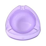 Oblivion Transparent Pueple Plastic Ashtray (1 Pc) - Sleeve Design by Nari Haat, Indian ethnic wear, women clothing, ...