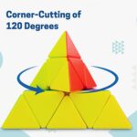 High-Speed Triangle Puzzle Cube (1 Pc) - Closeup Embroidery by Nari Haat, Indian ethnic wear, women clothing, designe...