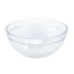 Transparent Idli Mixing & Serving Bowl | Textured Plastic Kitchen Bowl (1 Pc) - Sleeve Design by Nari Haat, Indian et...
