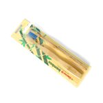 Eco-Friendly Bamboo Toothbrush Twin Pack (12 Packets × 24 Pieces) - Sleeve Design by Nari Haat, Indian ethnic wear, ...