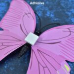 Decorative Colorful Butterfly Wall Stickers (12 Pc / Set) - Fabric Detail by Nari Haat, Indian ethnic wear, women clo...