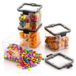 4Pc Square Container 700Ml Used For Storing Types Of Food Stuffs And Items. - Full Detail by Nari Haat, Indian ethnic...