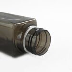 Premium 450ml Square Shape Plastic Water Bottle (1 Pc) - Back View by Nari Haat, Indian ethnic wear, women clothing, ...