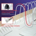 Pots and Pans Organizer Rack for Under Cabinet - Fabric Detail by Nari Haat, Indian ethnic wear, women clothing, desi...