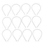 Premium Metal Wave Hair Bands for Men & Women (12 Pc) - Sleeve Design by Nari Haat, Indian ethnic wear, women clothin...